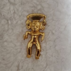 Vintage Alva Studios Mayan Aztec 3D Figural